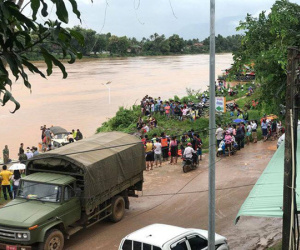 Video: Cảnh tan hoang sau vỡ đập thủy điện dọc sông Mekong ở Lào