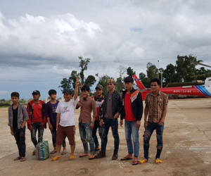 24 công nhân HAGL được trực thăng giải cứu sau vụ vỡ đập tại Lào
