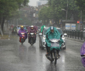 Dự báo thời tiết 25/7: Bắc Bộ mưa to, có nguy cơ lũ quét