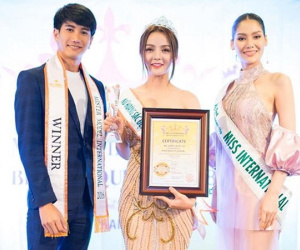 Vi Nhạn Ngọc bất ngờ đăng quang Nữ hoàng sắc đẹp châu Á tại Thái Lan