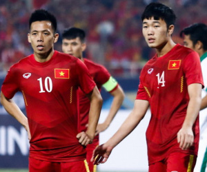 Văn Quyết tạm thay Xuân Trường làm đội trưởng U23 Việt Nam