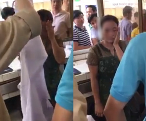 Người phụ nữ mặc áo blouse, mạo danh bác sĩ để lừa tiền ngay trong bệnh viện phụ sản Hà Nội