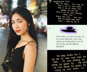 Ngỡ ngàng khi Hòa Minzy xưng 'mày – tao' với antifan trong cuộc khẩu chiến trên mạng xã hội