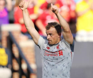 Shaqiri ghi bàn đẹp, Liverpool đè bẹp MU trên đất Mỹ