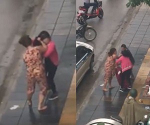 Bị bắt quả tang ngoại tình, người chồng giằng tay vợ cho nhân tình lên taxi bỏ đi gây xôn xao