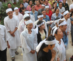 Nghìn người tiễn đưa nạn nhân vụ xe rước dâu gặp nạn