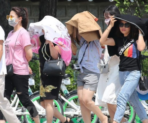 Hàn Quốc trải qua ngày nóng nhất trong lịch sử, lên tới 40,7 độ C