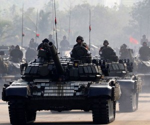 Ngạc nhiên lý do Myanmar thi đấu cực tốt tại Tank Biathlon 2018