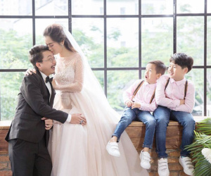 Vợ chồng Lâm Vỹ Dạ - Hứa Minh Đạt 'cưới lại từ đầu' sau 8 năm chung sống hạnh phúc