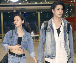Chuyển mùa, sao Hoa ngữ lăng xê áo khoác denim lửng