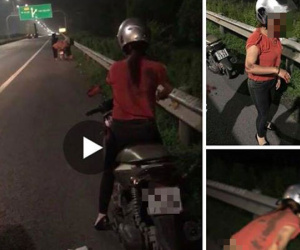 Công an điều tra thông tin đôi vợ chồng nghi bị cướp giật túi xách, chồng ngã ra đường bất tỉnh trong đêm trên cao tốc Hà Nội - Bắc Ninh