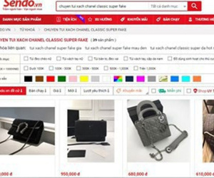Hàng superfake giá rất rẻ được rao bán công khai trên Sendo, Lazada