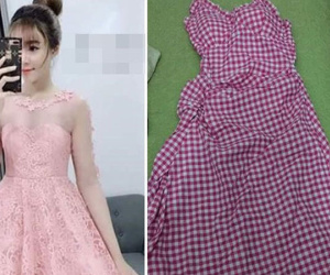 Mua online 2 chiếc váy công chúa rõ xinh, cô gái cay đắng nhận về 2 cái 'giẻ lau nhà' khác xa hình minh họa