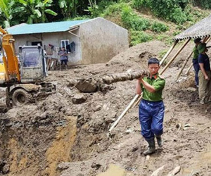 Vừa tìm 6 nạn nhân mất tích, vừa nỗ lực thông đường tại Phong Thổ, Lai Châu