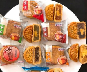 'Bánh trung thu Hong Kong' giá dưới 5.000 đồng/cái bán đầy chợ mạng