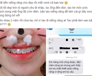 Cô gái tội nghiệp đăng đàn thở than về tình huống éo le: Sau khi làm đẹp cười với người yêu một cái thế là... mất luôn bạn trai