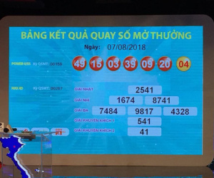 Thêm vé số Vietlott trúng 47 tỉ đồng ở Đồng Nai