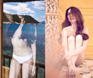Bị chê kém sang, Ngọc Trinh vẫn không ngại ngần chia sẻ lại bộ ảnh nude táo bạo từ 4 năm trước