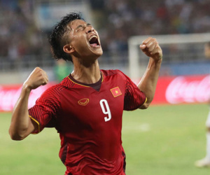 Video: Khoảnh khắc ăn mừng chiến thắng của Olympic Việt Nam