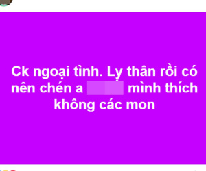 Mẹ trẻ ly thân chồng vội hỏi ngay chị em có nên lên giường với anh mình thích, không ngờ 100% câu trả lời lại như này