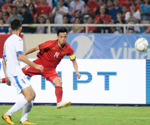 Văn Quyết chính thức được bầu là đội trưởng Olympic Việt Nam