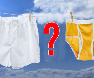 Đàn ông mặc quần lót tam giác hay quần đùi tốt cho tinh trùng hơn?