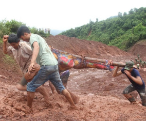 Lào Cai: Sạt lở đất làm 2 người chết