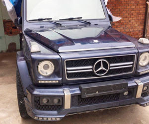 Mercedes Benz G55 mang biển số đỏ giả ở Cần Thơ có bị tịch thu?