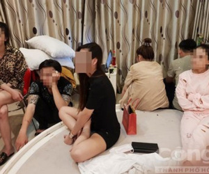 'Nam thanh nữ tú' phê ma túy trong khách sạn ở Sài Gòn