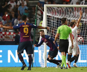 Barca thắng ngược Sevilla, giành Siêu Cup Tây Ban Nha