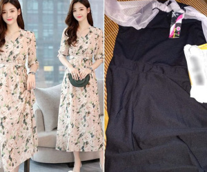 Mua váy thướt tha trên mạng, mẹ bầu nhận được 'mớ giẻ rách' khác xa hình minh họa, còn bị chủ shop mắng té tát