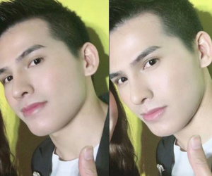 Sau nghi vấn phẫu thuật thẩm mỹ mũi, Quốc Thiên xuất hiện với diện mạo mới đầy khác lạ