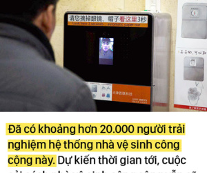 Trung Quốc: Muốn 'giải quyết nỗi buồn' phải chờ nhận diện khuôn mặt để chống trộm cắp giấy vệ sinh