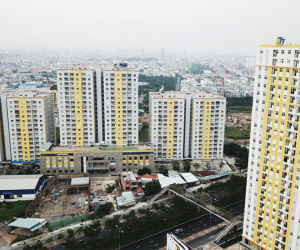Chung cư Carina đổi sang màu vàng, cư dân vẫn chưa biết khi nào về nhà