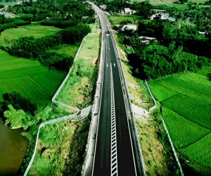 Toàn cảnh cao tốc Đà Nẵng - Quảng Ngãi trước ngày thông xe