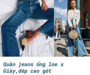 Học cách mix giày với từng loại quần jeans để mang đến sự mới mẻ cho bạn
