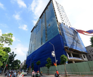 Chủ đầu tư dự án 8B Lê Trực bị Hà Nội bêu tên nợ tiền thuê đất