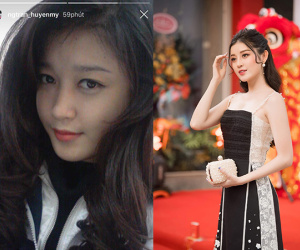 Á hậu Huyền My khoe ảnh thời điểm tăng cân vượt trội: Gương mặt bầu bĩnh khác xa hiện tại