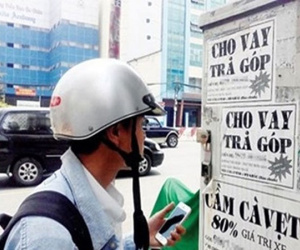 Còng lưng trả nợ lãi suất 'tín dụng đen cắt cổ' 300%/năm