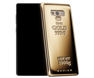 Galaxy Note9 phiên bản vàng khối 1kg giá 60.000 USD