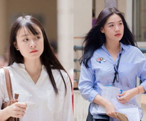 Ngắm dàn nữ sinh xinh xắn trường báo trong ngày nhập học, thế hệ hotgirl tiếp theo là đây chứ đâu