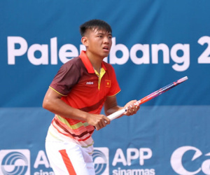 Lý Hoàng Nam thất bại trước hạt giống số 4 ASIAD 2018