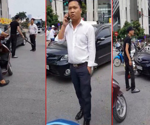 Sự thật thông tin tài xế ô tô bị đánh trên phố Hà Nội là công an
