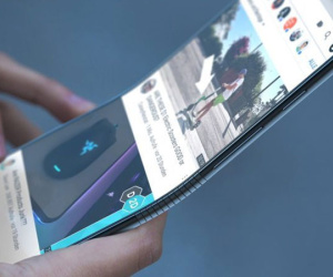 Ý tưởng Galaxy Note9 có thể gập đôi