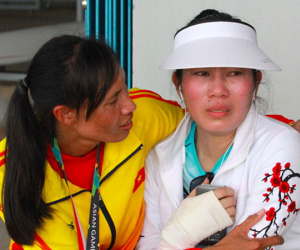 Trưởng bộ môn rowing mất anh trai đúng ngày đoạt HC vàng Asiad