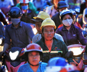 Xe máy có thể bị cấm vào trung tâm Sài Gòn