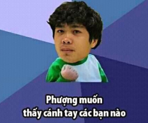 Ảnh chế khen ngợi Công Phượng sau bàn thắng trước Olympic Bahrain