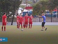 Video: HLV Park Hang-seo làm trọng tài cho các học trò