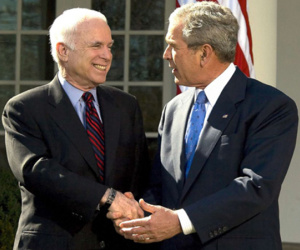 Bush nhận lời đọc điếu văn tại tang lễ John McCain