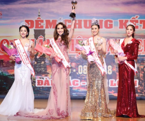 Cựu thành viên nhóm nhạc TVM giành vương miện Hoa hậu Việt Nam châu Á 2018